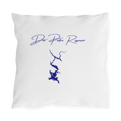 California  Don  Pedro  Reservoir  Outdoor  Pillow  front  position  view  from  front  16  x  16.webp