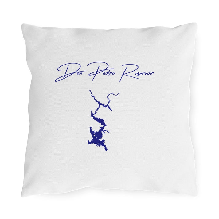 California  Don  Pedro  Reservoir  Outdoor  Pillow  front  position  view  from  front  16  x  16.webp