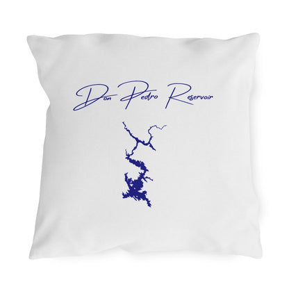 California  Don  Pedro  Reservoir  Outdoor  Pillow  front  position  view  from  front  18  x  18.webp