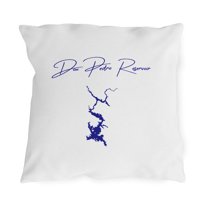 California  Don  Pedro  Reservoir  Outdoor  Pillow  front  position  view  from  front  18  x  18.webp