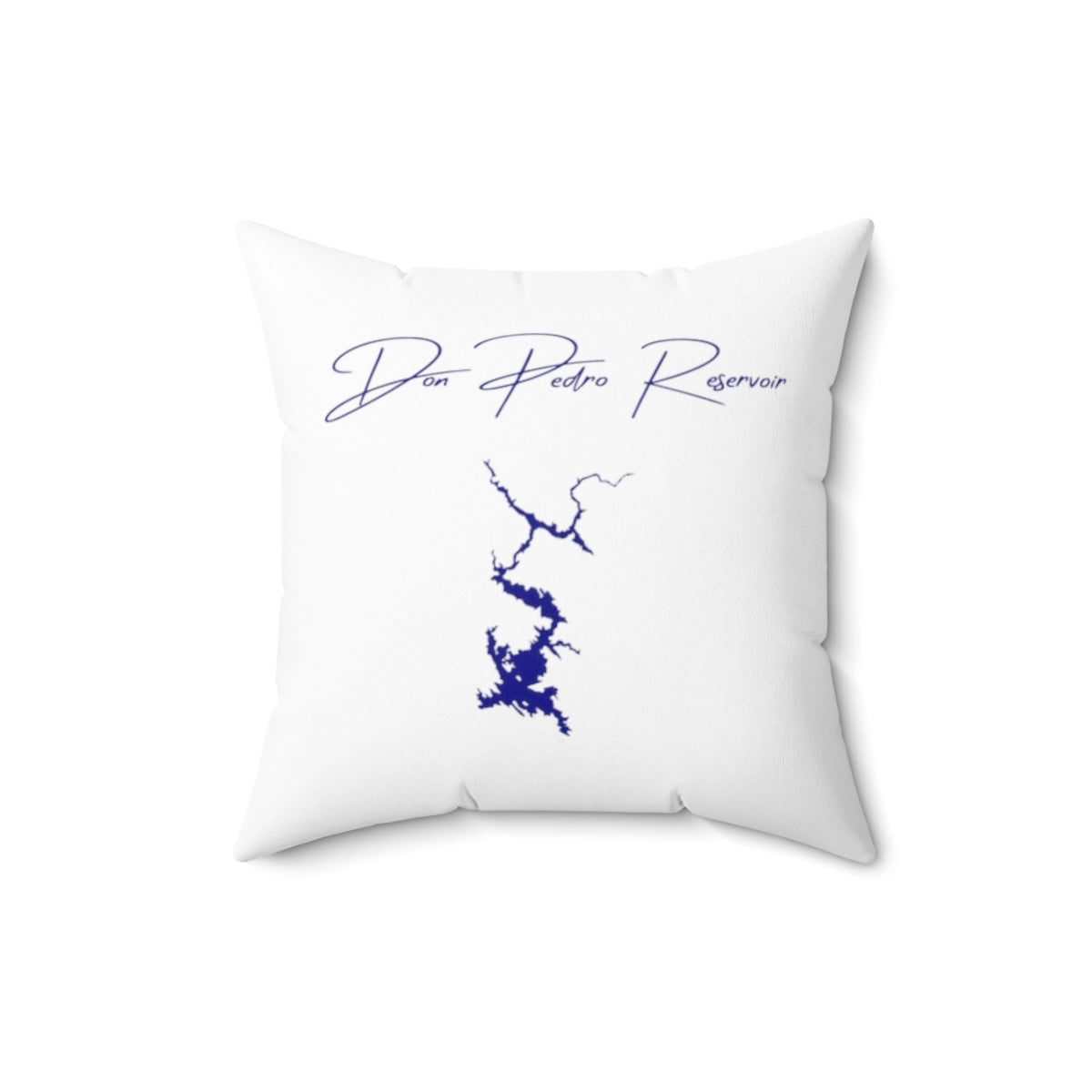 California  Don  Pedro  Reservoir  Pillow  front  position  view  from  back  16  x  16.webp