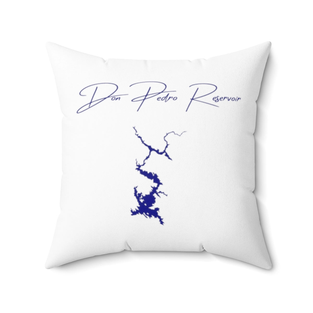 California  Don  Pedro  Reservoir  Pillow  front  position  view  from  back  20  x  20.webp