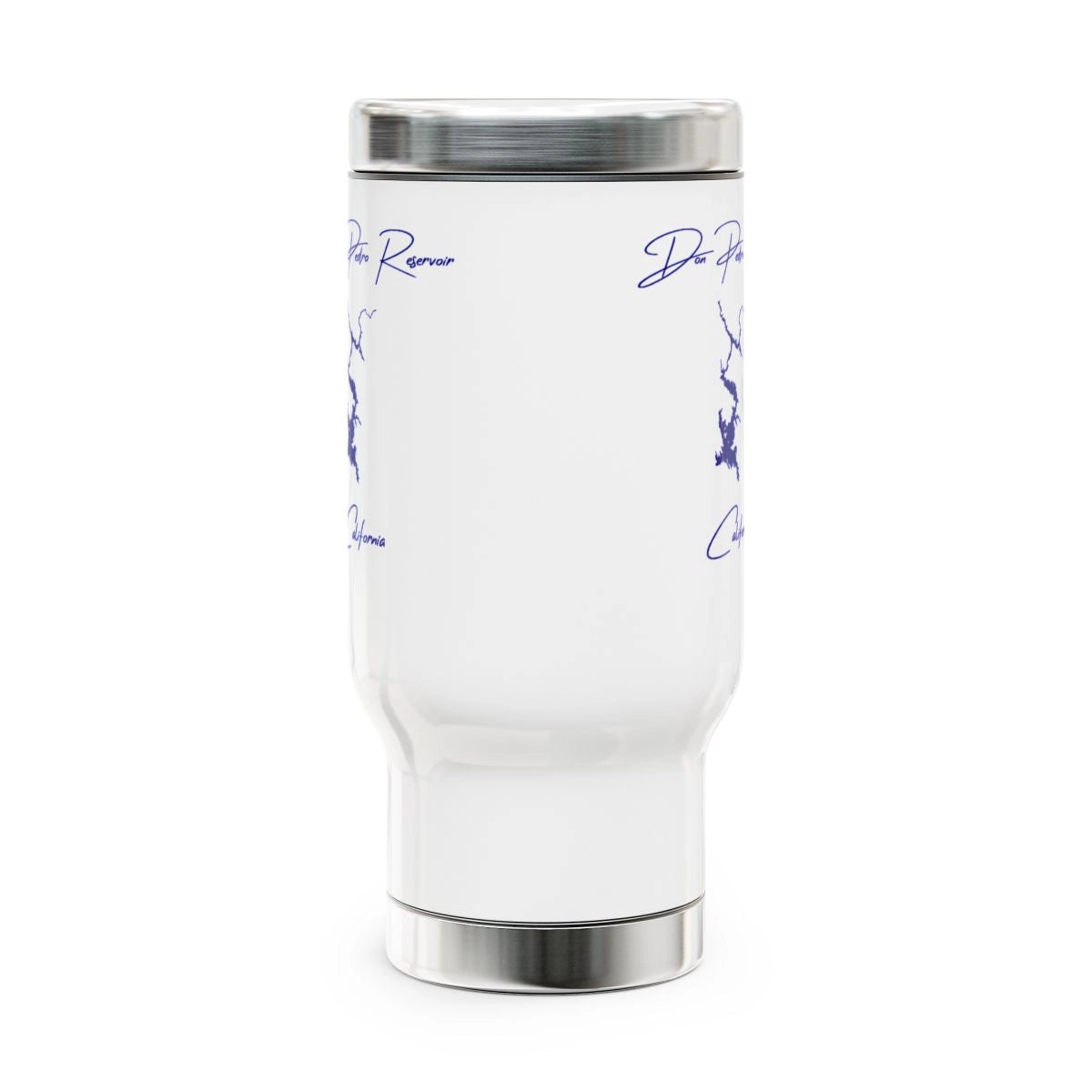 California  Don  Pedro  Reservoir  Travel  Mug  other  position  view  from  front  14oz.webp