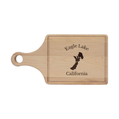 California  Eagle  Lake  Engraved  Cutting  Board  front  position  view  from  front  maple.webp