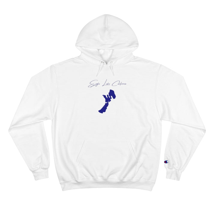 California  Eagle  Lake  Hoodie  front  position  view  from  front  white.webp