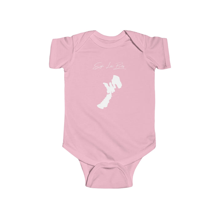 California  Eagle  Lake  Onesie  front  position  view  from  front  pink.webp