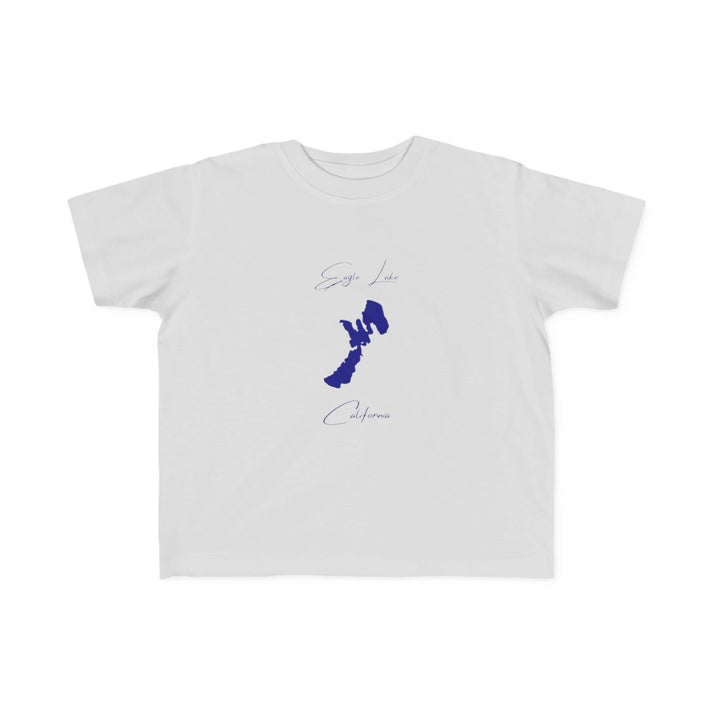 California  Eagle  Lake  Toddler  T-shirt  front  position  view  from  front  silver.webp
