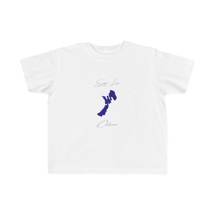 California  Eagle  Lake  Toddler  T-shirt  front  position  view  from  front  white.webp
