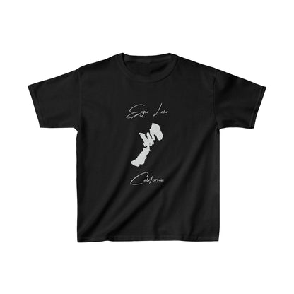 California  Eagle  Lake  Youth  T-shirt  front  position  view  from  front  black.webp