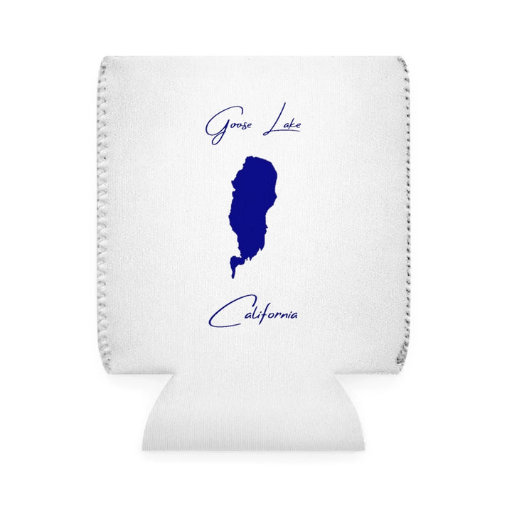 California  Goose  Lake  Can  Koozie  front  position  view  from  front-1  white.webp