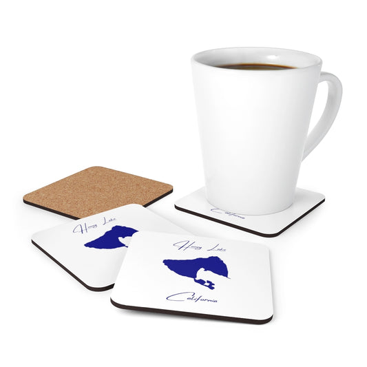 California  Honey  Lake  Coaster  Set  front  position  view  from  context-1  3.75  x  3.75.webp