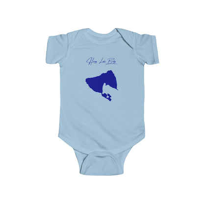 California  Honey  Lake  Onesie  front  position  view  from  front  light  blue.webp