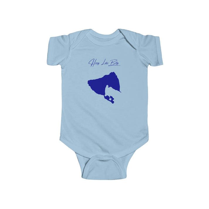 California  Honey  Lake  Onesie  front  position  view  from  front  light  blue.webp