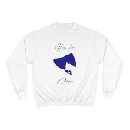 California  Honey  Lake  Sweatshirt  front  position  view  from  front  white.webp