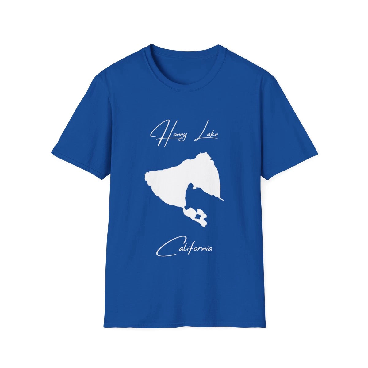 California  Honey  Lake  T-shirt  front  position  view  from  front  royal.webp
