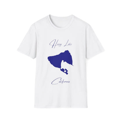 California  Honey  Lake  T-shirt  front  position  view  from  front  white.webp