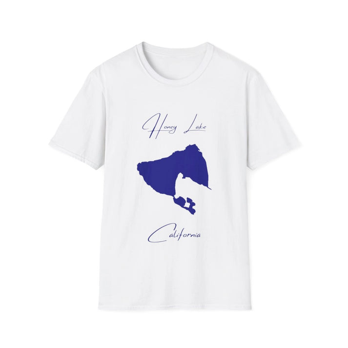 California  Honey  Lake  T-shirt  front  position  view  from  front  white.webp
