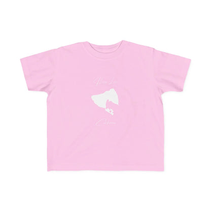 California  Honey  Lake  Toddler  T-shirt  front  position  view  from  front  pink.webp