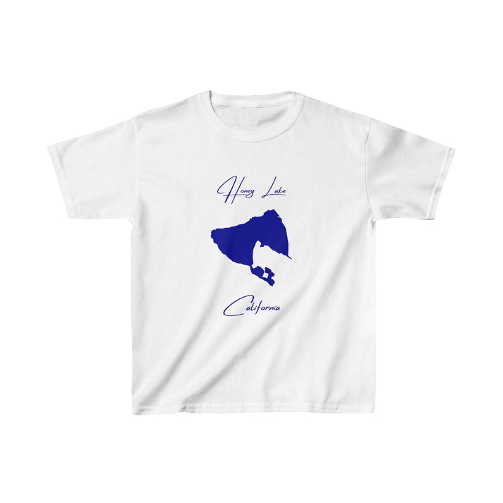 California  Honey  Lake  Youth  T-shirt  front  position  view  from  front  white.webp