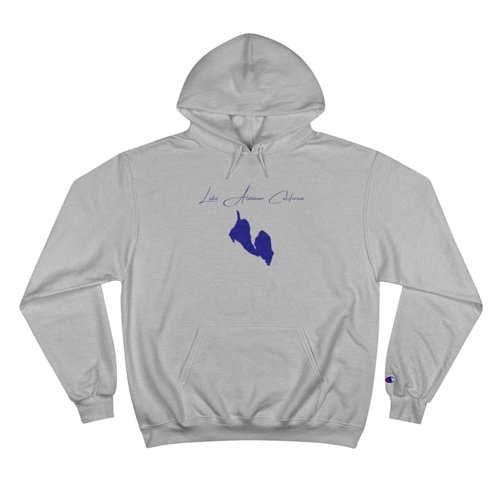 California  Lake  Almanor  Hoodie  front  position  view  from  front  light  steel.webp