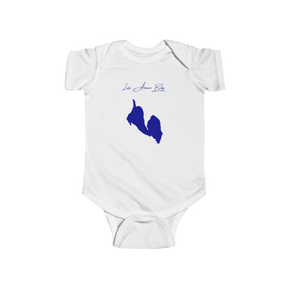 California  Lake  Almanor  Onesie  front  position  view  from  front  white.webp