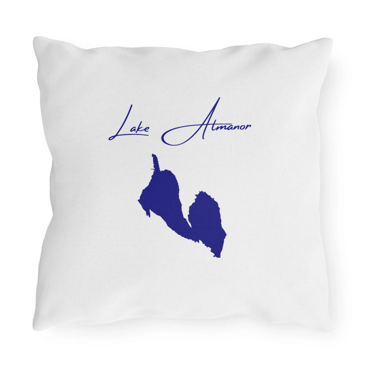 California  Lake  Almanor  Outdoor  Pillow  back  position  view  from  back  16  x  16.webp