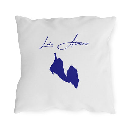 California  Lake  Almanor  Outdoor  Pillow  back  position  view  from  back  18  x  18.webp
