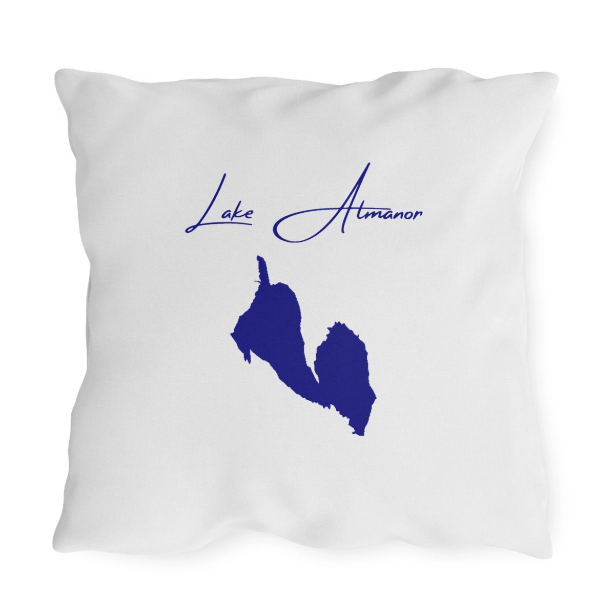 California  Lake  Almanor  Outdoor  Pillow  back  position  view  from  back  20  x  20.webp