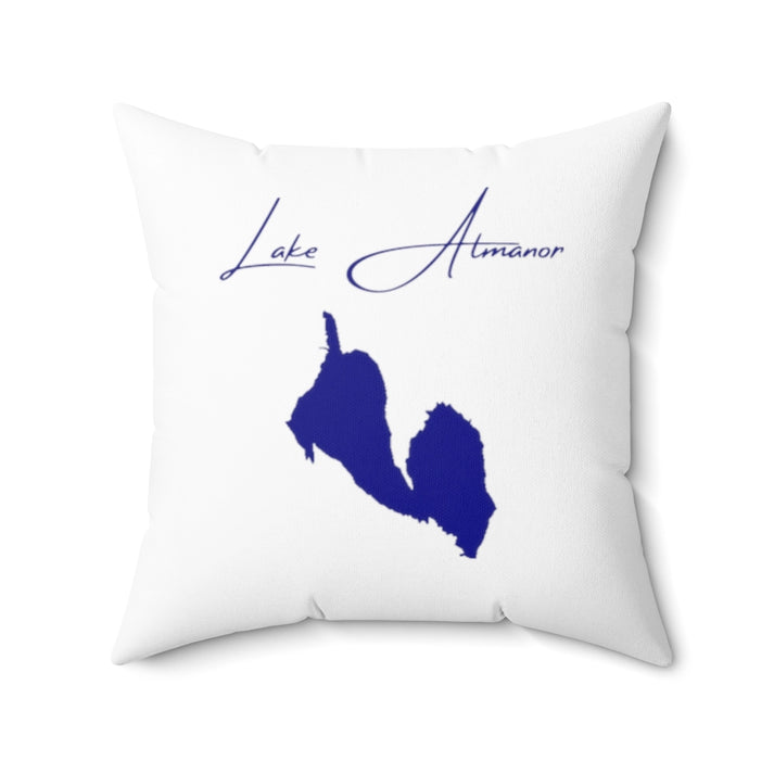 California  Lake  Almanor  Pillow  front  position  view  from  back  20  x  20.webp
