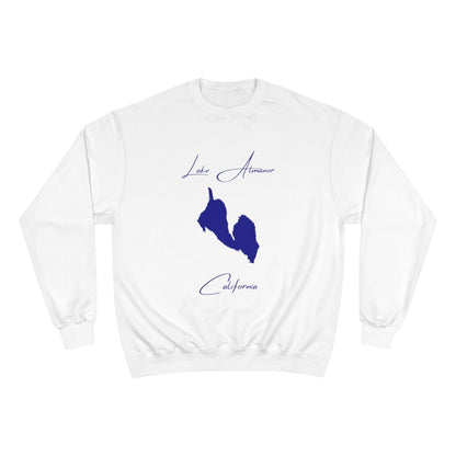 California  Lake  Almanor  Sweatshirt  front  position  view  from  front  white.webp