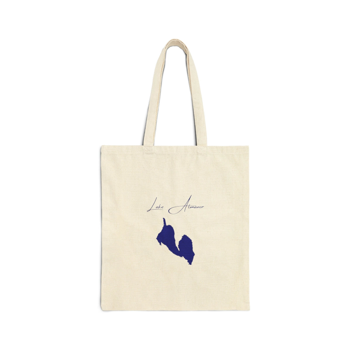 California  Lake  Almanor  Tote  Bag  back  position  view  from  back  15  x  16.webp