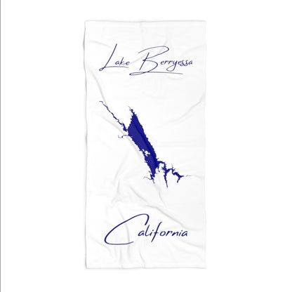 California  Lake  Berryessa  Beach  Towel  front  position  view  from  front  36  x  72.webp