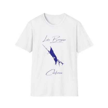 California  Lake  Berryessa  T-shirt  front  position  view  from  front  white.webp