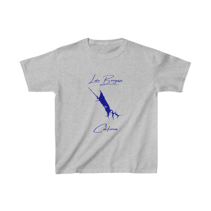 California  Lake  Berryessa  Youth  T-shirt  front  position  view  from  front  sport  grey.webp