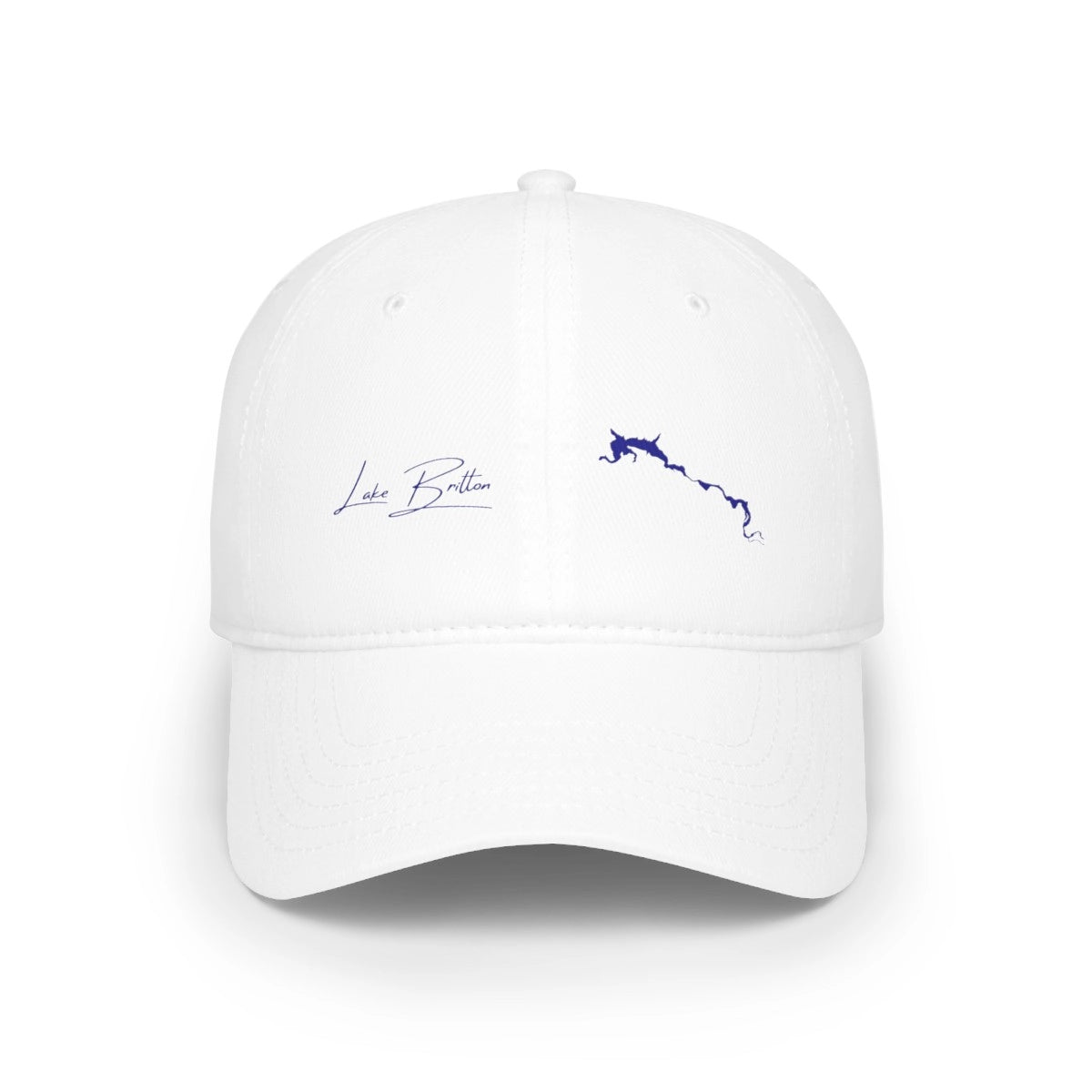 California  Lake  Britton  Baseball  Cap  front  position  view  from  front  one  size.webp