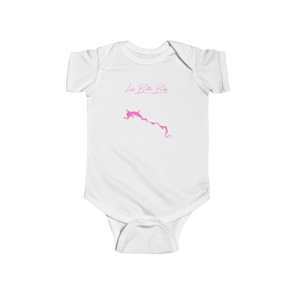 California  Lake  Britton  Onesie  front  position  view  from  front  white.webp