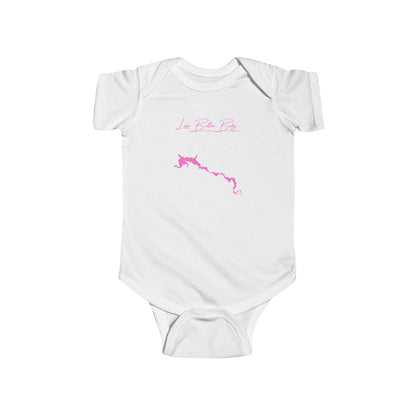 California  Lake  Britton  Onesie  front  position  view  from  front  white.webp