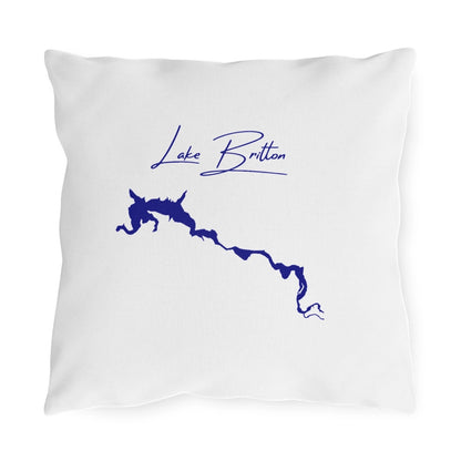 California  Lake  Britton  Outdoor  Pillow  front  position  view  from  front  16  x  16.webp