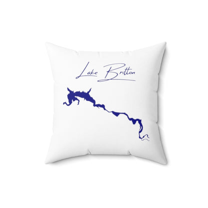 California  Lake  Britton  Pillow  front  position  view  from  front  16  x  16.webp