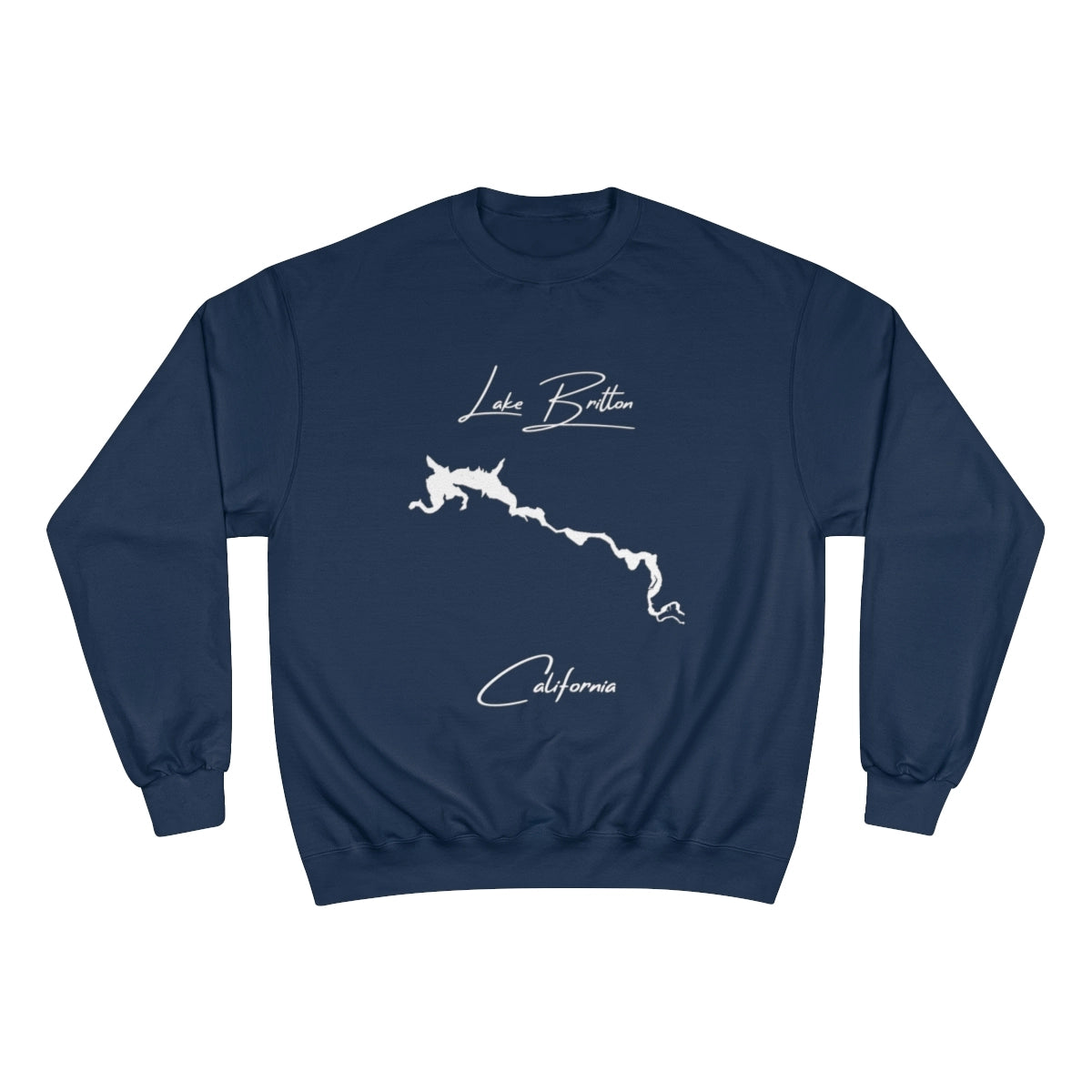 California  Lake  Britton  Sweatshirt  front  position  view  from  front  navy.webp