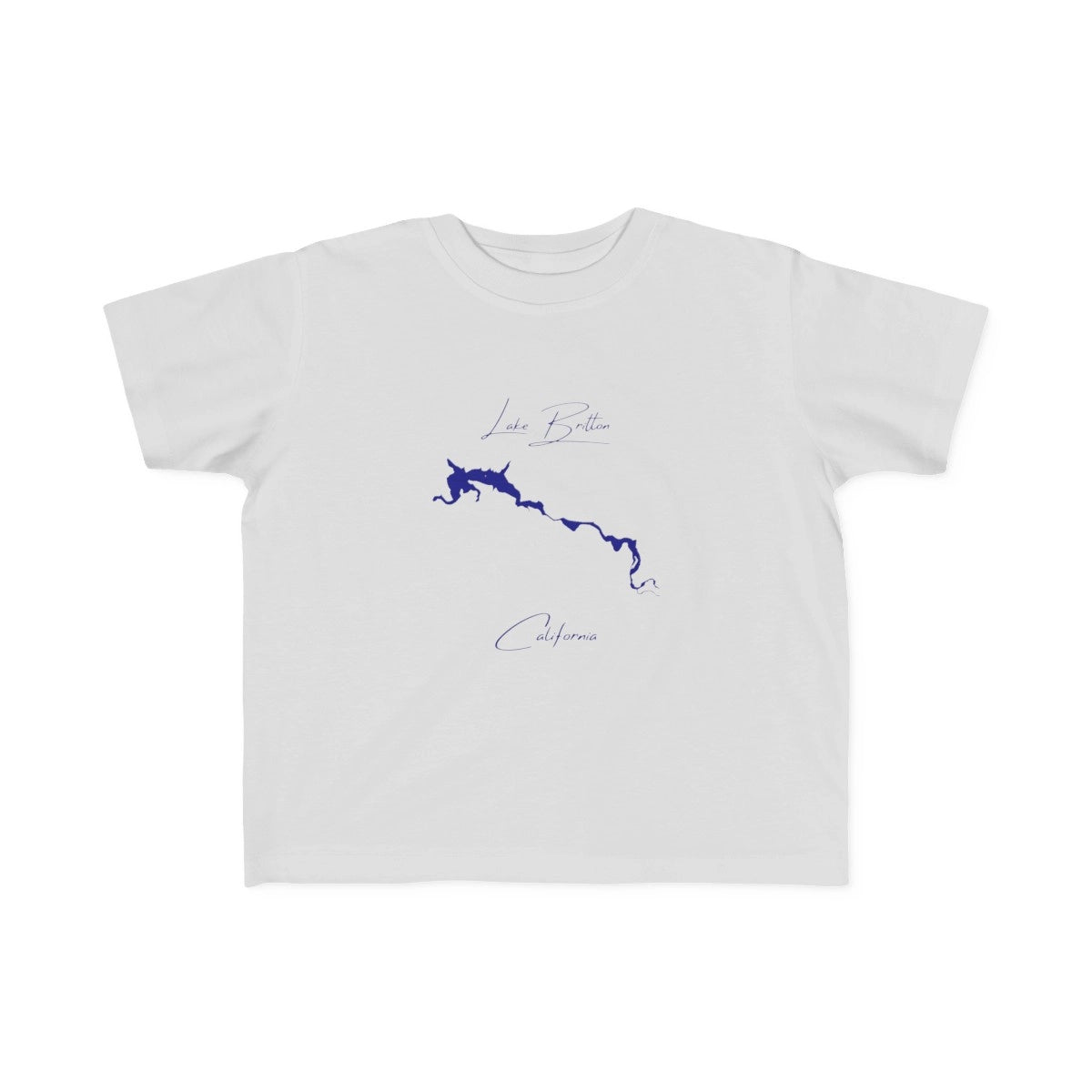 California  Lake  Britton  Toddler  T-shirt  front  position  view  from  front  silver.webp