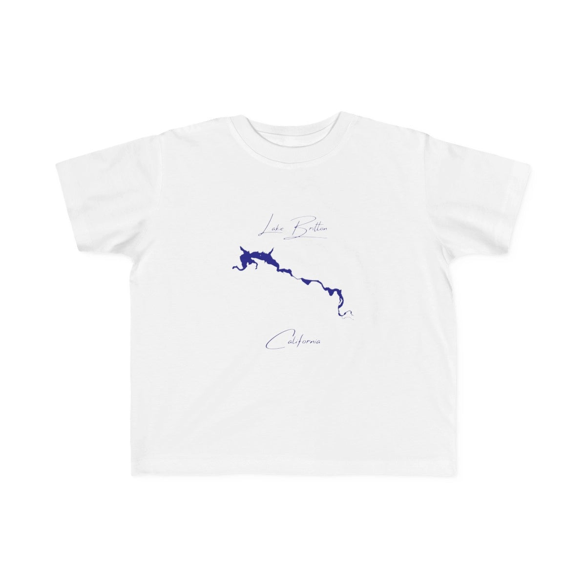 California  Lake  Britton  Toddler  T-shirt  front  position  view  from  front  white.webp