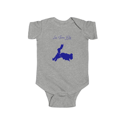 California  Lake  Isabella  Onesie  front  position  view  from  front  heather.webp