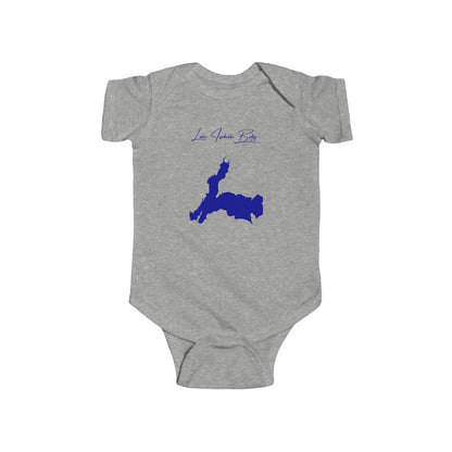 California  Lake  Isabella  Onesie  front  position  view  from  front  heather.webp