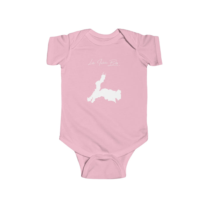 California  Lake  Isabella  Onesie  front  position  view  from  front  pink.webp