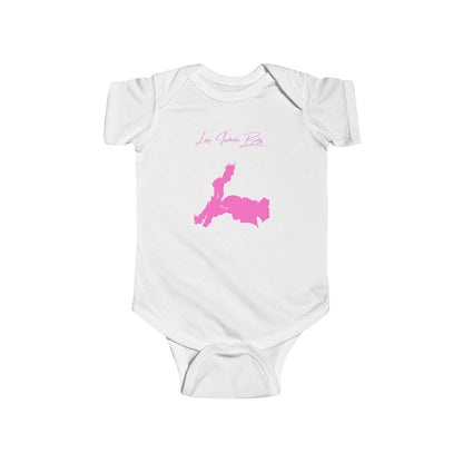 California  Lake  Isabella  Onesie  front  position  view  from  front  white.webp