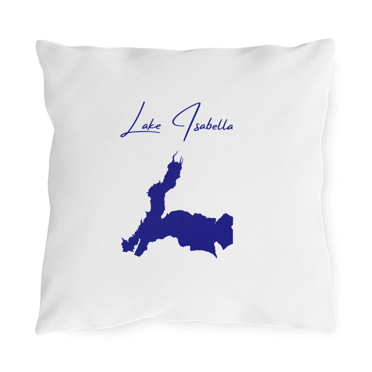 California  Lake  Isabella  Outdoor  Pillow  front  position  view  from  front  16  x  16.webp