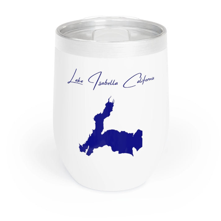 California  Lake  Isabella  Wine  Tumbler  front  position  view  from  front  white.webp