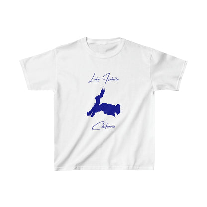 California  Lake  Isabella  Youth  T-shirt  front  position  view  from  front  white.webp