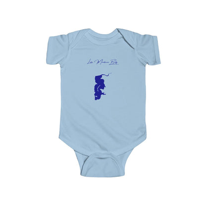 California  Lake  Mendocino  Onesie  front  position  view  from  front  light  blue.webp